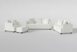 Kiara II Queen Sleeper/Loveseat/Chair/Ottoman Set