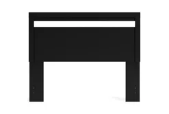 Home Furniture -Home Furniture 321313 black wood headboard front 02