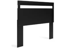 Fable Black Queen Headboard