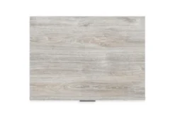 Vera Two-Tone Natural/Black 2 Drawer Nightstand With Wireless Charging & USB -Home Furniture 321323 natural wood nightstand top 31