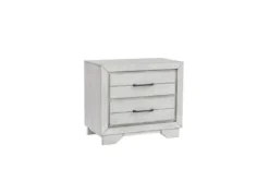 Wendi White 25" 2 Drawer Nightstand