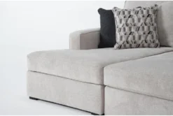 Monterey Beach Double Chaise -Home Furniture 322555 beige fabric sectional detail 45