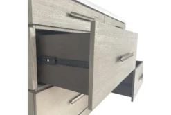 Paxten 6 Drawer Dresser -Home Furniture 322754 grey wood dresser detail 44