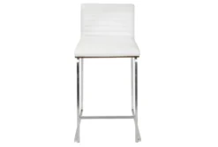 Marta White Counter Stool Set Of 2 -Home Furniture 323653 front 04