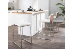 Marta White Counter Stool Set Of 2 -Home Furniture 323653 room 85