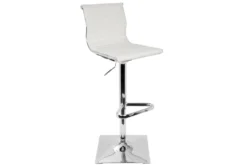 Molly White Adjustable Barstool