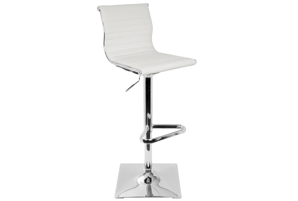 Molly White Adjustable Barstool 1 Molly White Adjustable Barstool