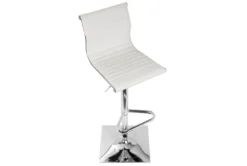 Molly White Adjustable Barstool 12 Molly White Adjustable Barstool -Home Furniture 323695 top 31