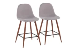 Peterson Grey Counter Stool Set Of 2