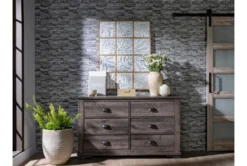 Cora Grey Dresser -Home Furniture 55419 grey mdf dresser room 41