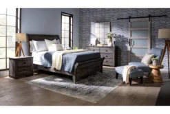 Cora Grey Dresser -Home Furniture 55419 grey mdf dresser room 42