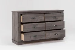 Cora Grey Dresser -Home Furniture 55419 grey mdf dresser side 19