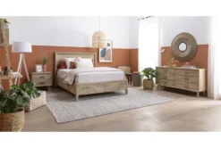 Allen 6 Drawer Dresser -Home Furniture 81059 grey wood dresser room 42