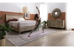 Allen 6 Drawer Dresser -Home Furniture 81059 grey wood dresser room 45