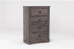 Cora Grey Chest Of Drawers -Home Furniture 82142 grey mdf chest side 18