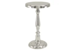 22" Aluminum Table 19 22" Aluminum Table -Home Furniture 90207 silver metal accent table material 76