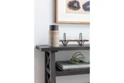 Jaxon Console Table -Home Furniture 92041 black wood sofa table room 09