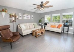 Amala Brown Leather Reclining Swivel Chair With Adjustable Headrest 24 Amala Brown Leather Reclining Swivel Chair With Adjustable Headrest -Home Furniture normal 1