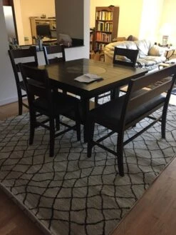 Sutton 48" Square Espresso Counter Table -Home Furniture normal 42