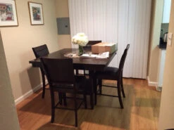 Sutton 48" Square Espresso Counter Table -Home Furniture normal 43