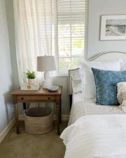 Brielle Queen Upholstered Headboard With Metal Bed Frame -Home Furniture normal 54