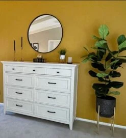 Presby White 7 Drawer Dresser -Home Furniture normal 58