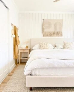 Dean Sand King Upholstered Panel Bed -Home Furniture normal 62