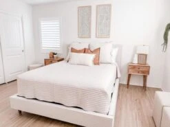 Dean Sand Full Upholstered Panel Bed -Home Furniture normal 67